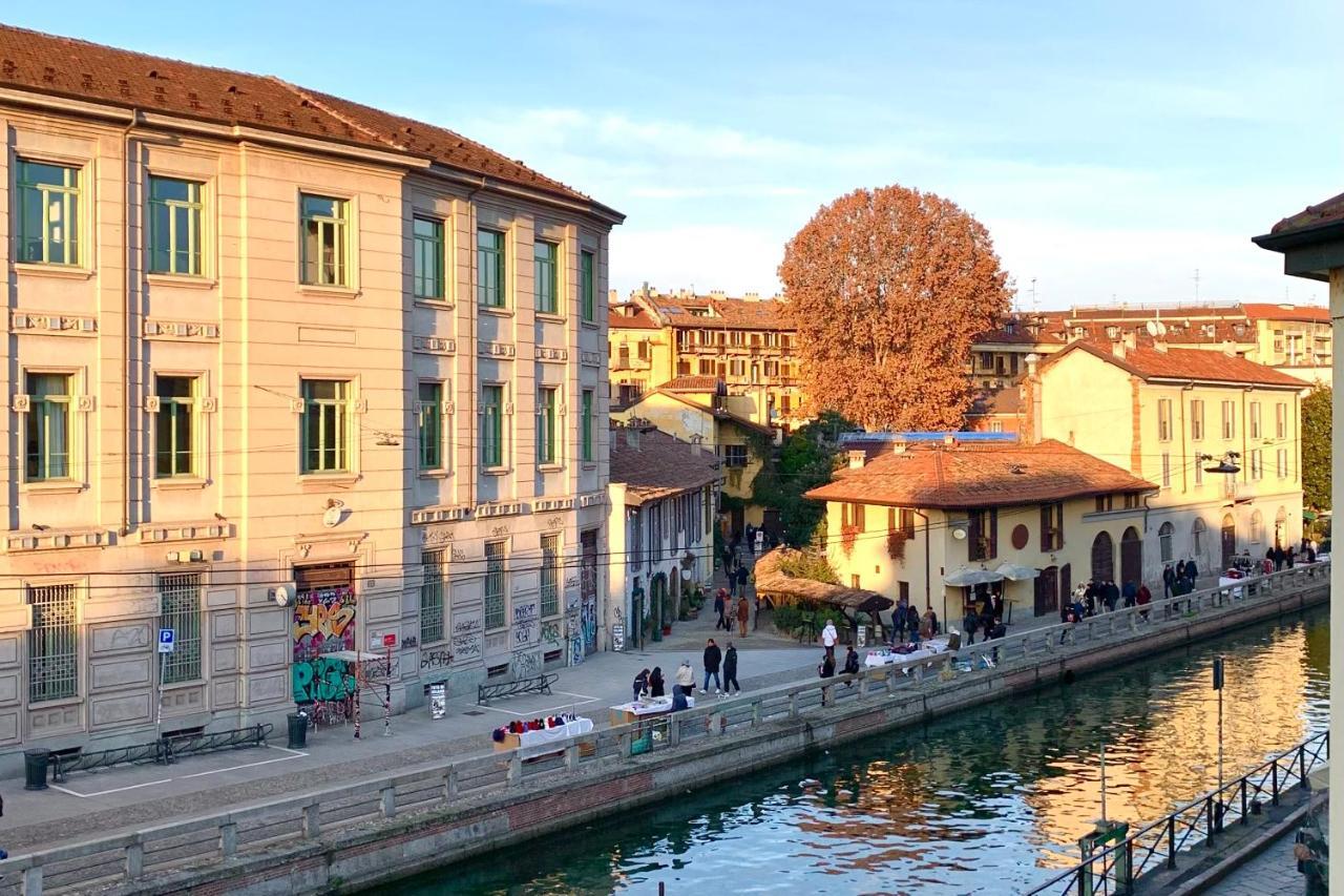 Canal View Historical Apartment Milano Ngoại thất bức ảnh