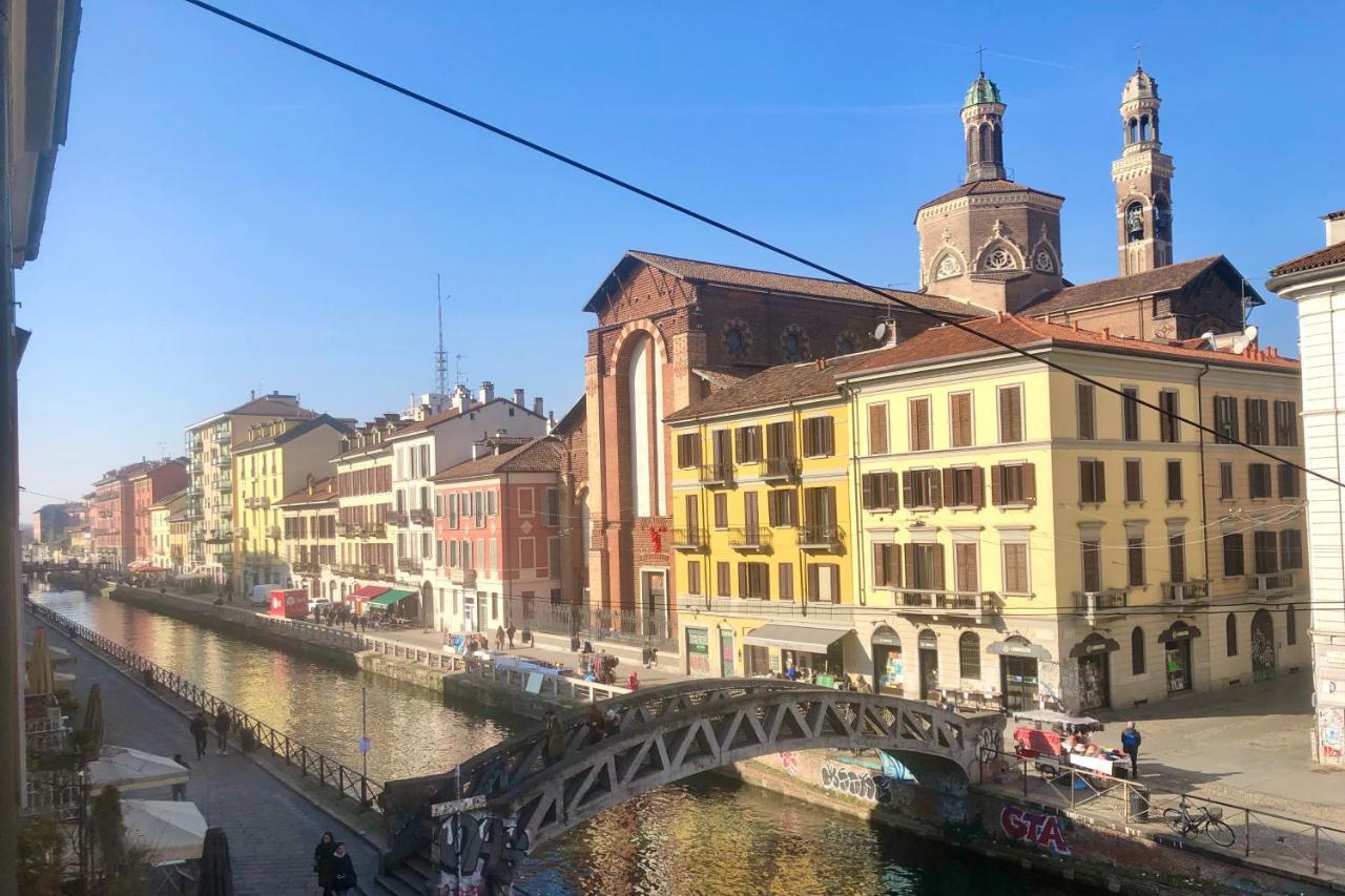 Canal View Historical Apartment Milano Ngoại thất bức ảnh